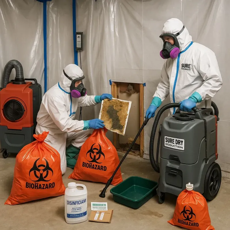 Contaminated Water Handling Protocols process in Buckeye Lake, OH